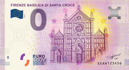 0 Euro - Firenze Basilica Di Santa Croce Włochy - 2018