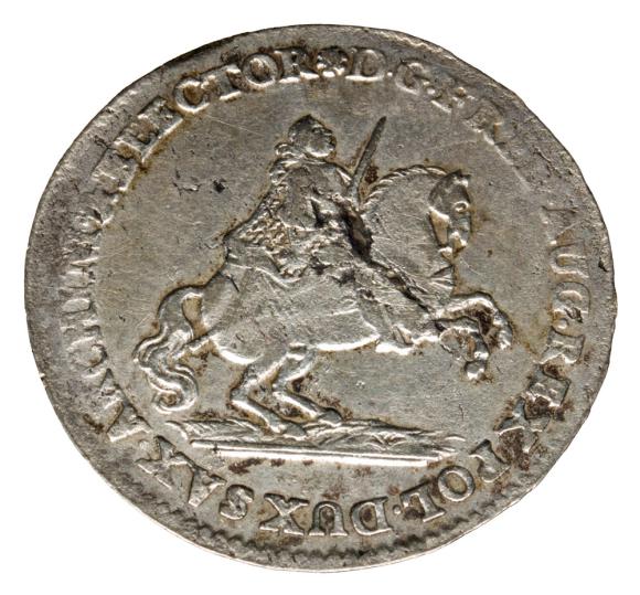 Dwugrosz 1742 August III Polska Drezno