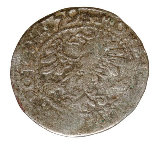 Szeląg 1579 Stefan Batory Polska Olkusz