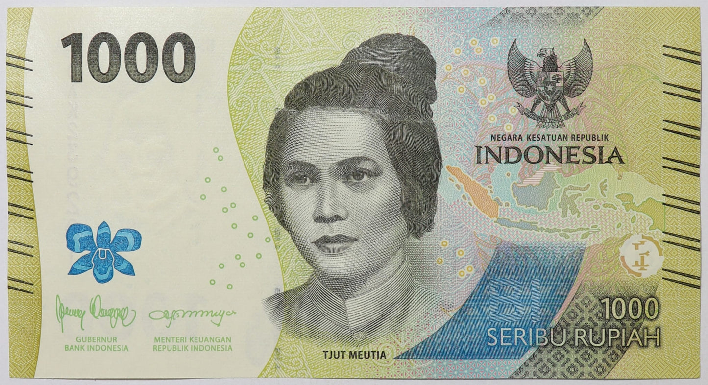 1000 Rupii - Indonezja - 2022 rok