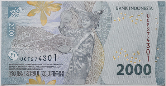 2000 Rupii - Indonezja - 2022 rok