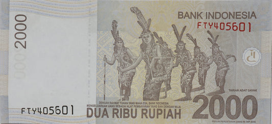 2000 Rupii - Indonezja - 2016 rok