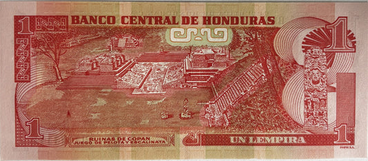 1 Lempira - Honduras - 2022 rok