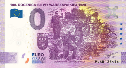 0 Euro - Bitwa Warszawska - Polska - 2020