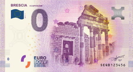 0 Euro - Brescia II Capitolium - Włochy - 2017