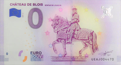 0 Euro - Chateau De Blois  - Francja - 2018