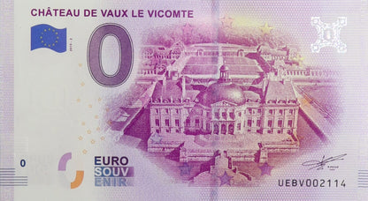 0 Euro - Chateau De Vaux Le Vicomte - Francja - 2019