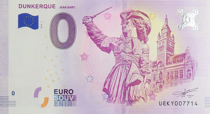 0 Euro - Dunkerque - Francja - 2018