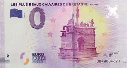 0 Euro - Les Plus Beaux Calvaires De Bretagne - Francja - 2017