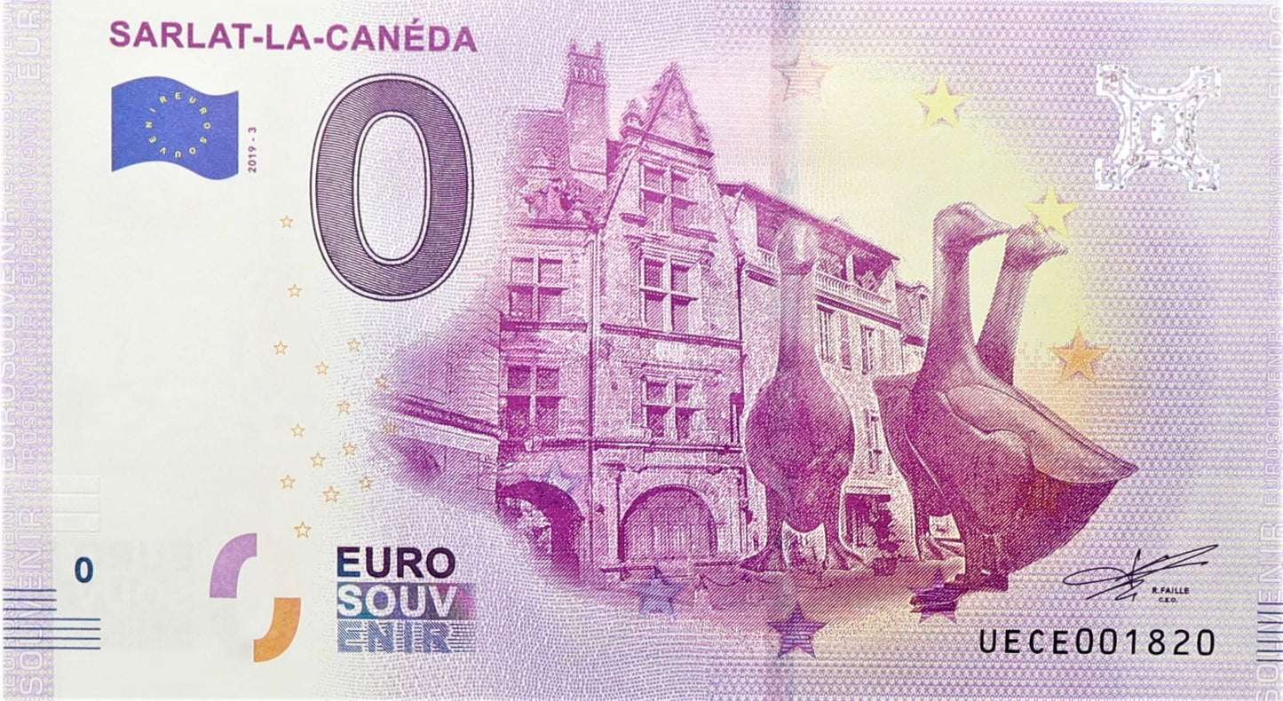 0 Euro - Sarlat-La-Caneda - Francja - 2019