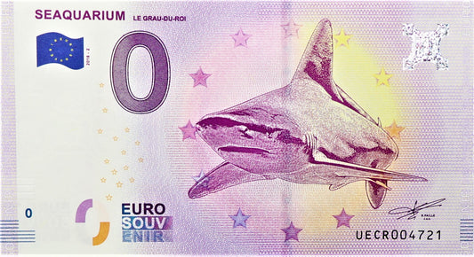 0 Euro - Seaquarium - Francja - 2018