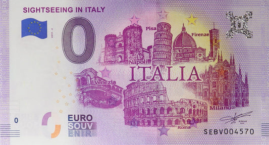 0 Euro - Sightseeing In Italy Italia - Włochy - 2019