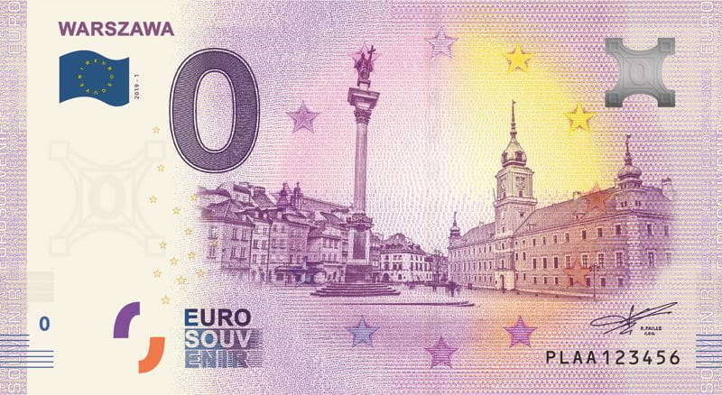 0 Euro - Warszawa - Polska - 2019