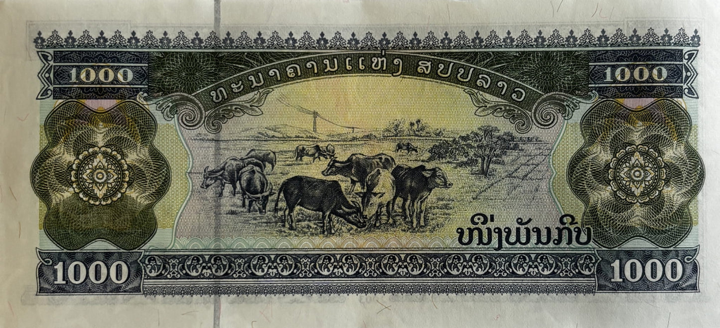 1000 Kip - Laos - 2003 rok