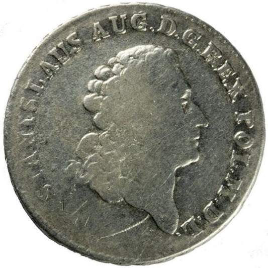 Dwuzłotówka 1772 A-P Stanisław August Poniatowski Warszawa