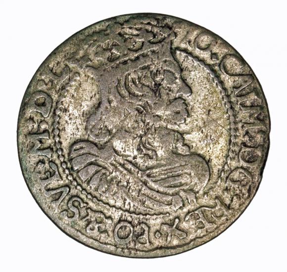 Szóstak 1664 Jan Kazimierz Bydgoszcz