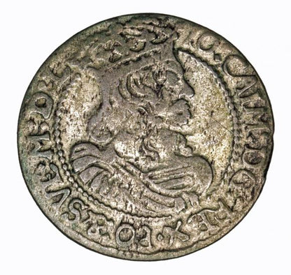 Szóstak 1664 Jan Kazimierz Bydgoszcz