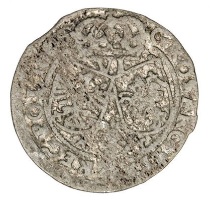 Szóstak 1666 Jan Kazimierz Kraków