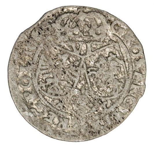 Szóstak 1666 Jan Kazimierz Kraków