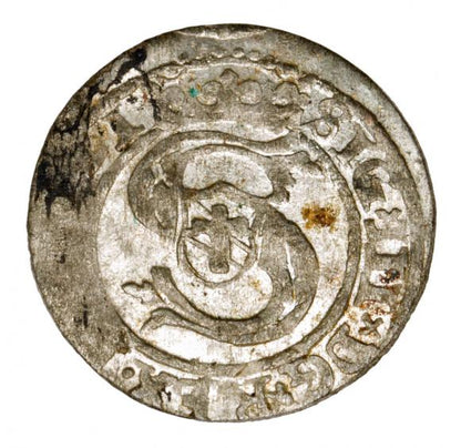 Szeląg 1600 Zygmunt III Waza Ryga