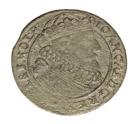 Szóstak 1657 Jan Kazimierz Polska Kraków