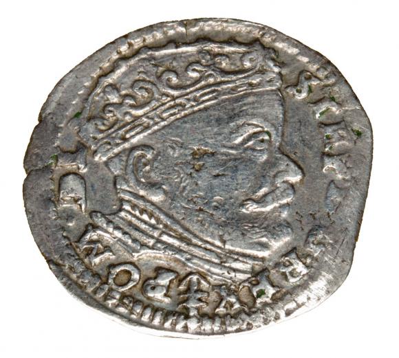 Trojak 1586 Stefan Batory Litwa Wilno