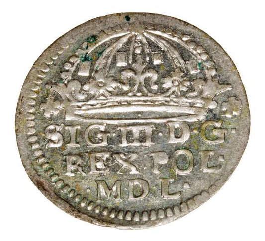 Grosz 1609 Zygmunt III Waza Polska Kraków