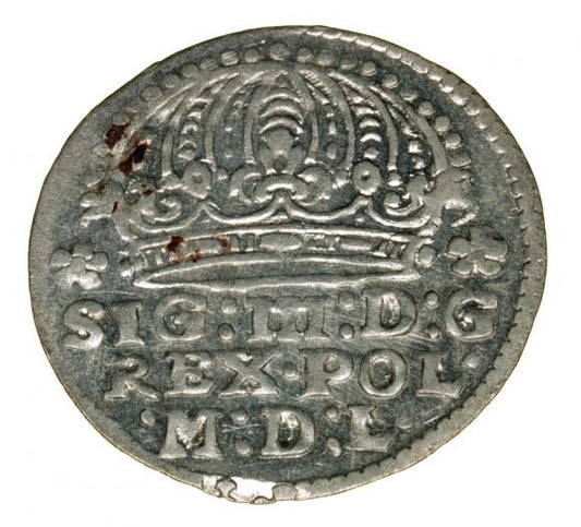 Grosz 1613 Zygmunt III Waza Polska Kraków