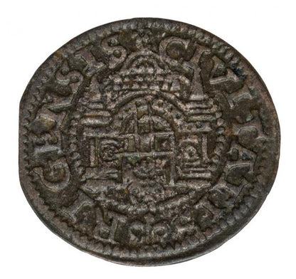 Szeląg 1578 Wolne Miasto Ryga Ryga