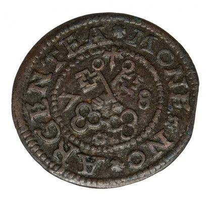 Szeląg 1578 Wolne Miasto Ryga Ryga