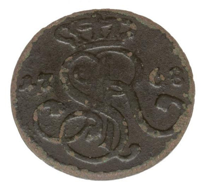 Grosz 1768 Stanisław August Poniatowski Polska Kraków