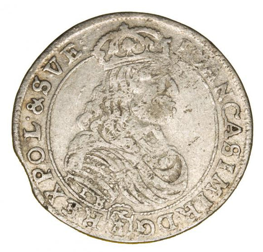 Ort 1667 Jan Kazimierz Polska Bydgoszcz