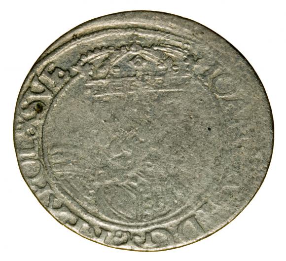 Szóstak 1661 Jan Kazimierz Polska Lwów
