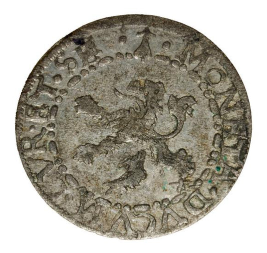 Szeląg kurlandzki 1600 Fryderyk i Wilhelm Kettler Księstwo Kurlandzkie Mitawa