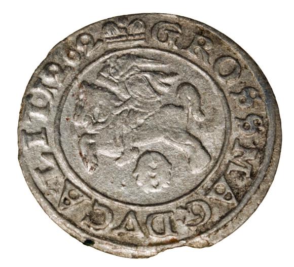Półgrosz 1262/1626 Zygmunt III Waza Litwa Wilno