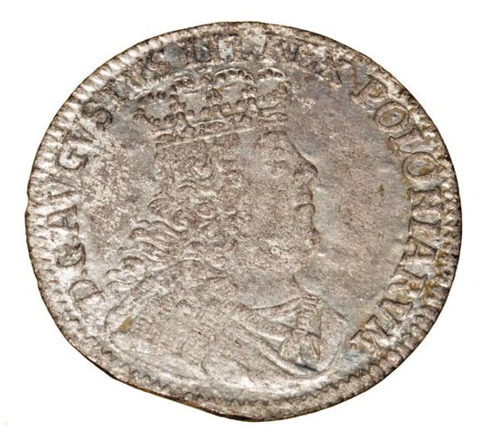 1/2 szóstaka 1753 August III Polska Lipsk