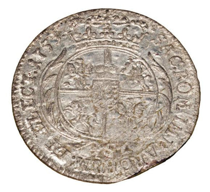 1/2 szóstaka 1753 August III Polska Lipsk