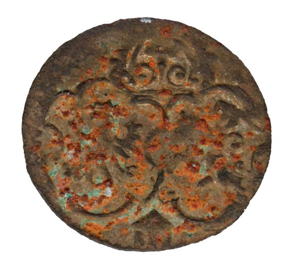 Denar 1623 Zygmunt III Waza Polska Łobżenica