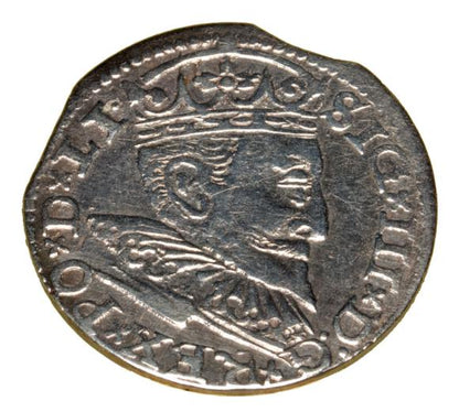 Trojak 1597 Zygmunt III Waza Ryga