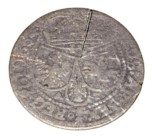 Szóstak 1664 Jan Kazimierz Polska Wilno