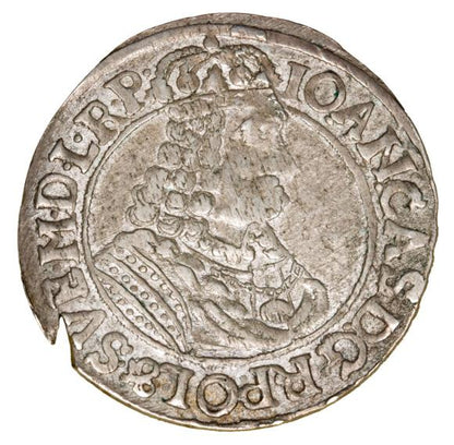 Ort 1663 Jan Kazimierz Toruń