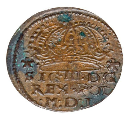 Grosz 1610 Zygmunt III Waza Polska Kraków