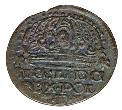 Grosz 1611 Zygmunt III Waza Polska Kraków