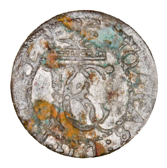 Szeląg 1653 Jan Kazimierz Litwa Wilno