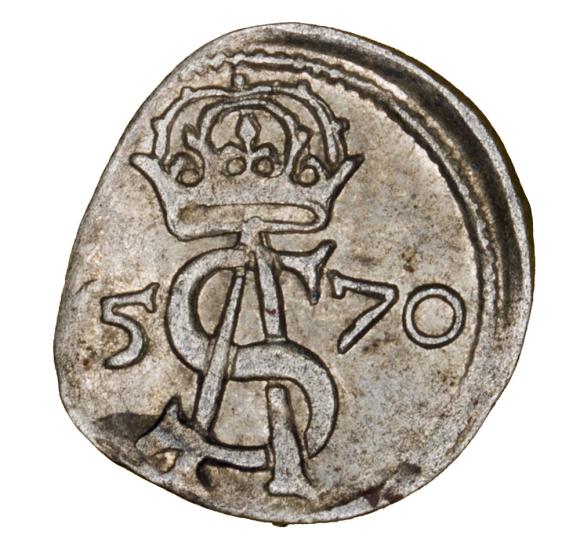 Dwudenar 1570 Zygmunt II August Litwa Wilno