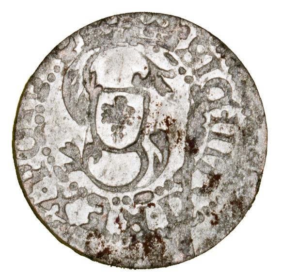 szeląg 1618 Zygmunt III Waza Ryga