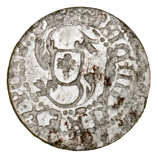 szeląg 1618 Zygmunt III Waza Ryga
