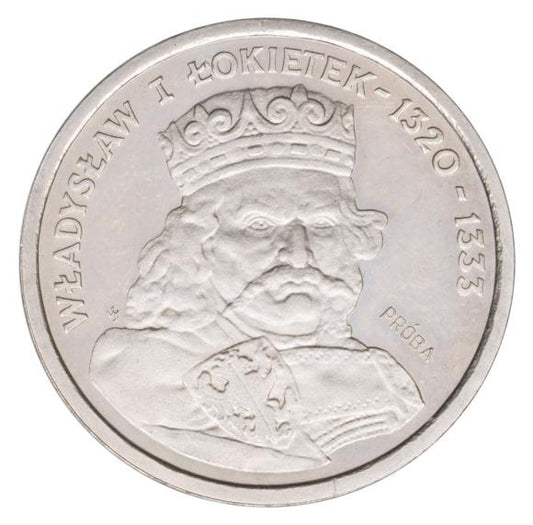 200 złotych 1986 Władysław Łokietek próba nikiel