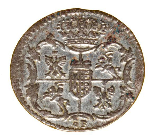 3 halerze 1763 August III Polska Grunthal