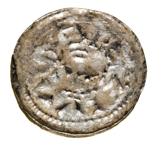 Denar władca na koniu Bolesław Śmiały Kraków